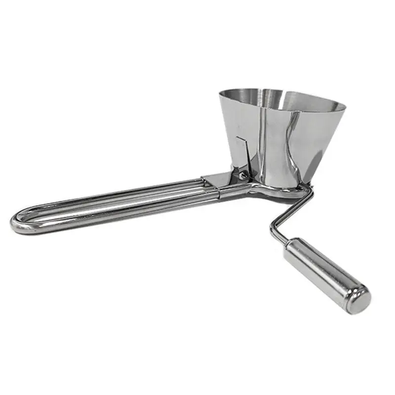 

ABUL-1 Металлическая ручная терка для овощей, петрушки, ванили, кориандра, мяты, серебристая