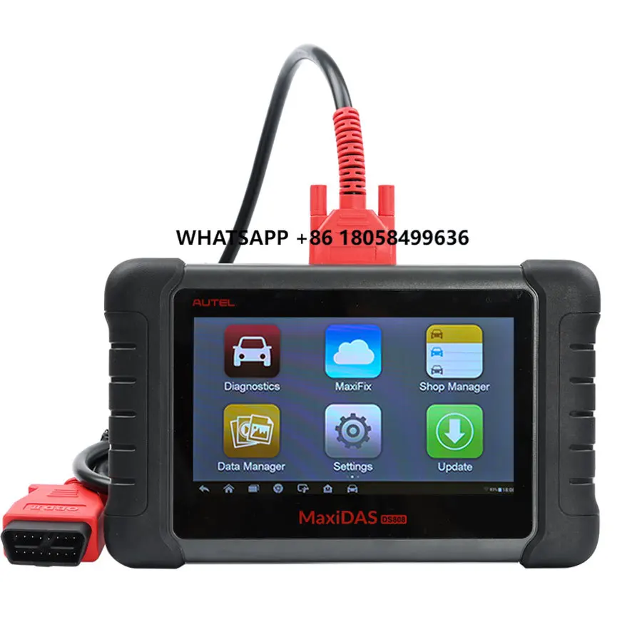 Autel MaxiDAS DS808K Automotive Diagnostic Scanner with OE-Level All Systems ABS SRS EPB BMS Oil Reset Car Repair Scan Tools