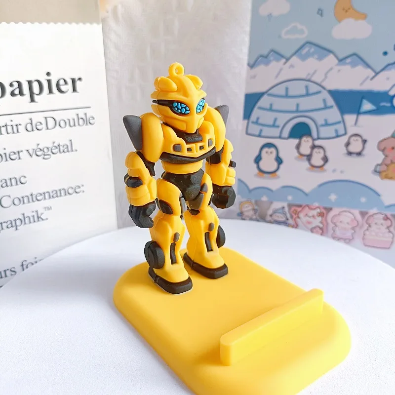 Heißer Verkauf Anime Cartoon Transformation 3D Puppe Faul Stehen Desktop Telefon Stehen Basis Kreative Dekorative Produkte Geschenke