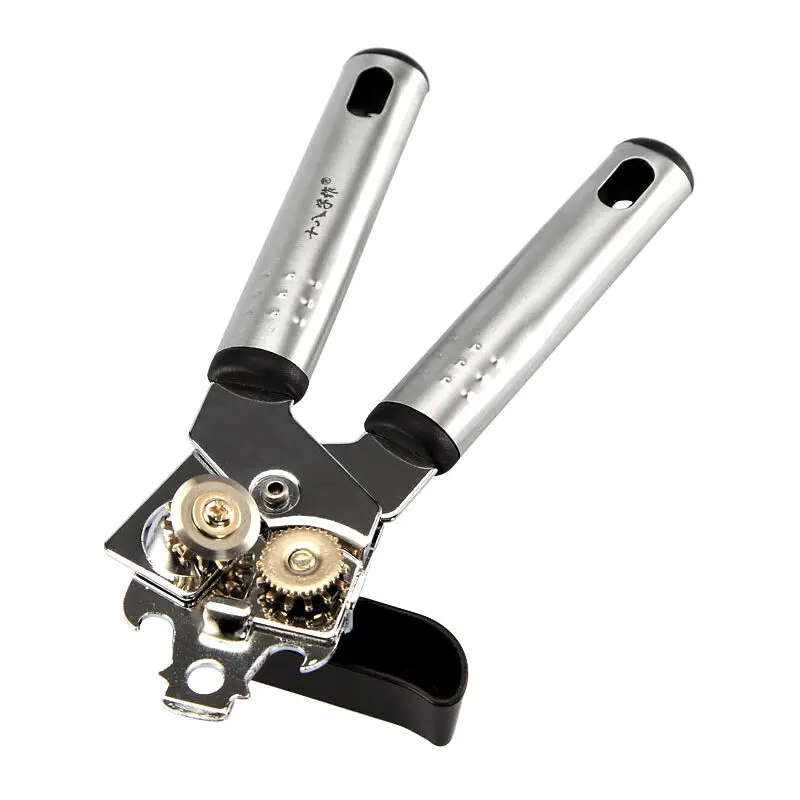 Shibazuo Can Opener Stainless Steel Commercial Artifact Multifunctional Open Tin Universal Kitchen Lunch Meat Canned Knife