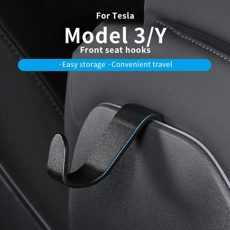 It Is Suitable for Tesla's Seat Back Hook, a Universal Hidden Storage Small Hook Accessory for All Models