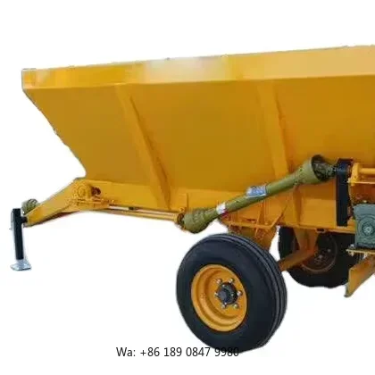 【Hot】Manure Spreader Organic Fer-tilizer Spreader Tractor Supporting Fer-tilizer Spreader Small Fer-tilizer Spreading Farm Machi