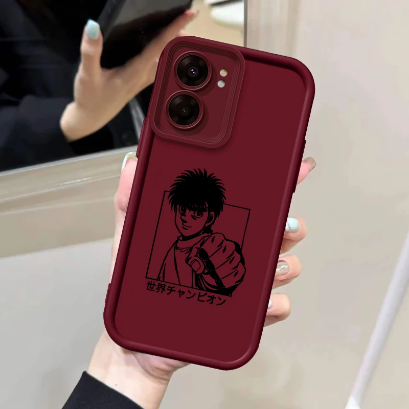 Hajime No Ippo Anime Glove Art Eye Ladder For OPPO Find X5 X3 A58 A57 A55 A53 A54 A92 A74 A78 A98 A16 A94 A76 A72 5G Cover