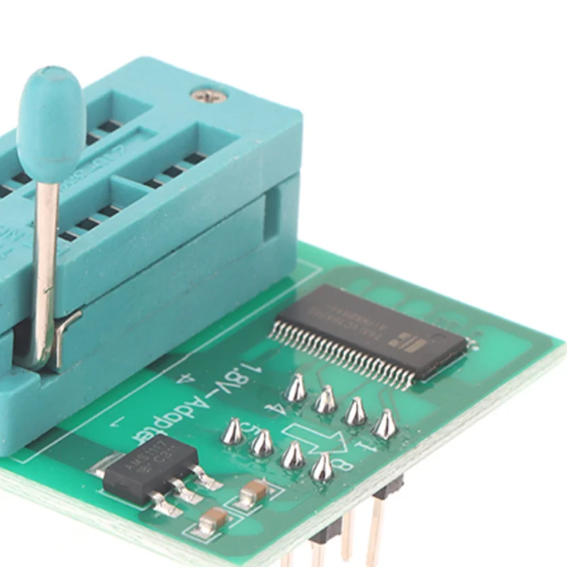 

1Pcs 1.8V Adapter–Compatible with iPhone & Motherboard, for 1.8V SPI Flash (SOP8/DIP8, W25/MX25), for Programmers TL866CS/TL866A