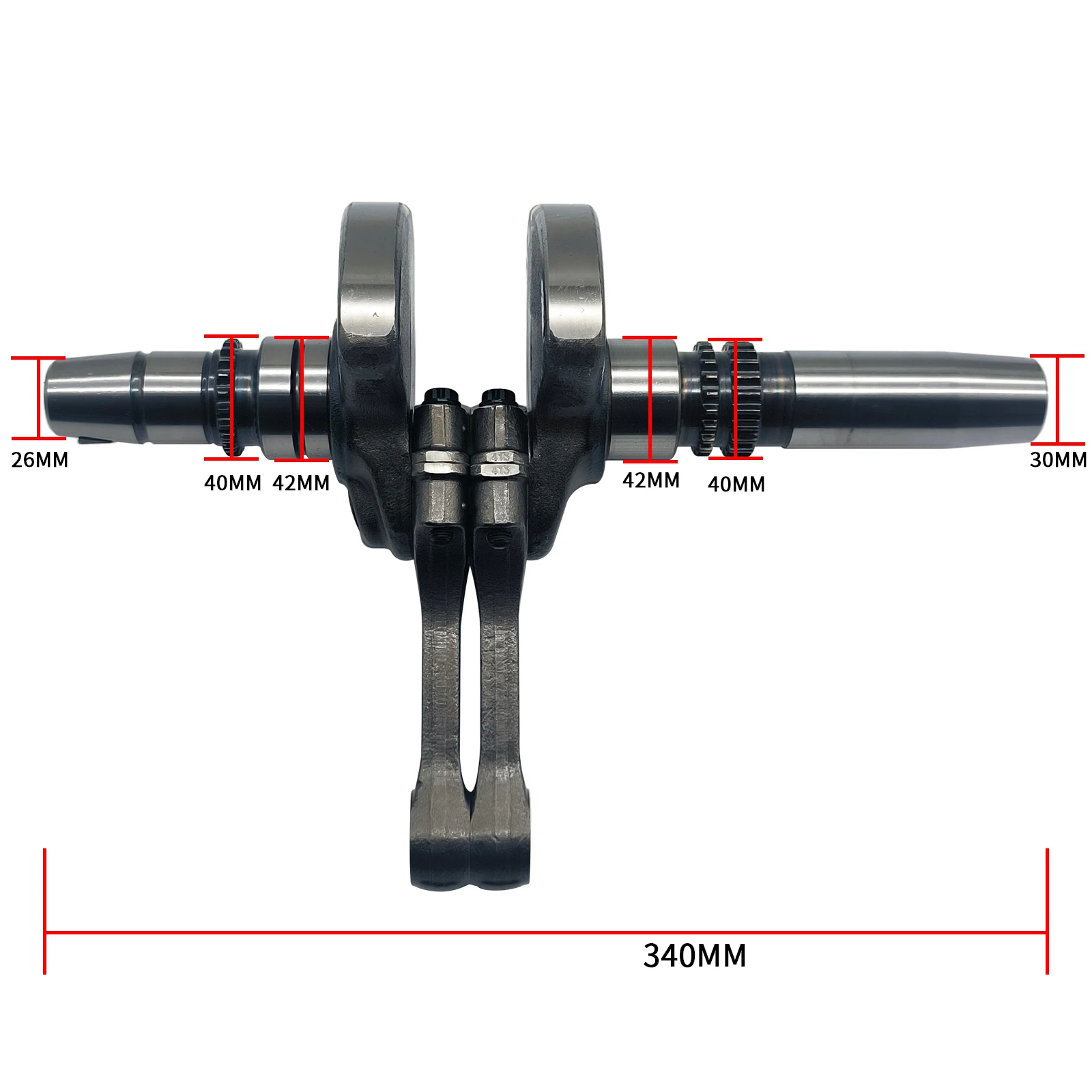 2026 Hot Selling Crankshaft with Oil Hole for BRP Outlander 800 OEM 420219665 420219745 420219746 ATV UTV Engine Parts