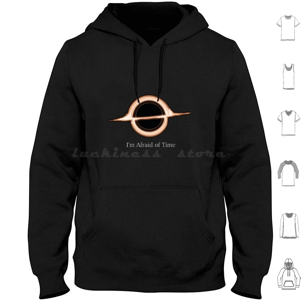 Black Hole Hoodie Cotton Long Sleeve Interstellar Intersteller Christopher Nolan Inception Matthew Mcconaughey Space