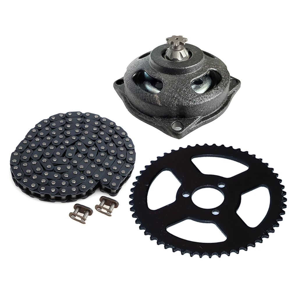 

Motorcycle Drive System T8F 108L Chain With Gearbox Rear Sprocket For 47cc 49cc 2 Stroke Engine Pocket Bike Mini Moto ATV Quad