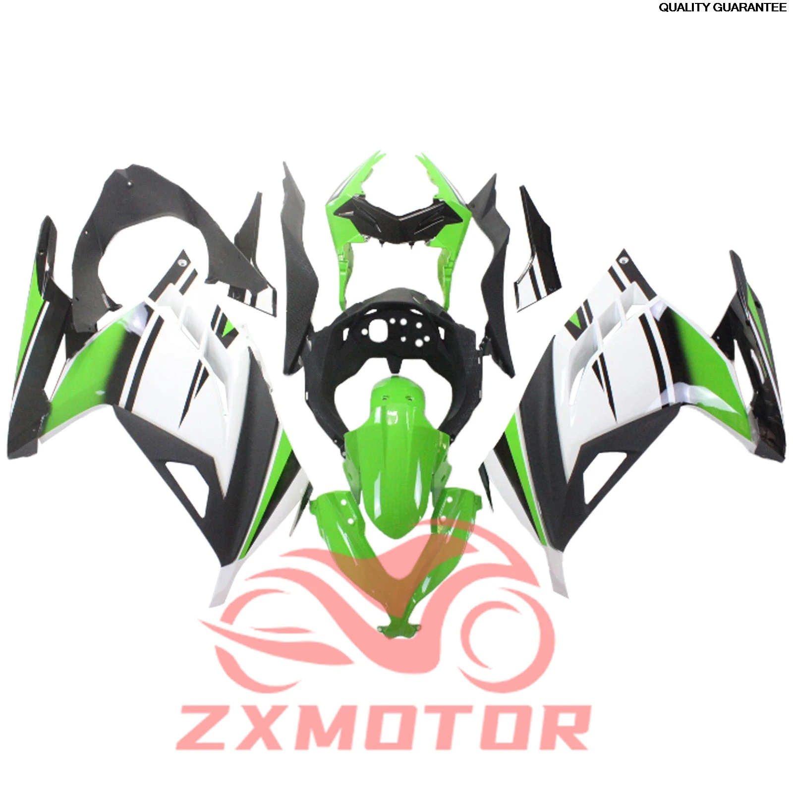

Подходит для Kawasaki Ninja 300 2013 2014 2015 2016-2024, обтекатели для мотоцикла Ninja 300 13-20 21 22 23 24, комплект обтекателей из АБС-пластика для кузова