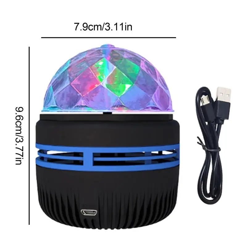 360 Degree Rotation Star Galaxy Projector RGB DJ Night Light for Kids Adults Gaming Room And 2 In 1 Function for Sleep