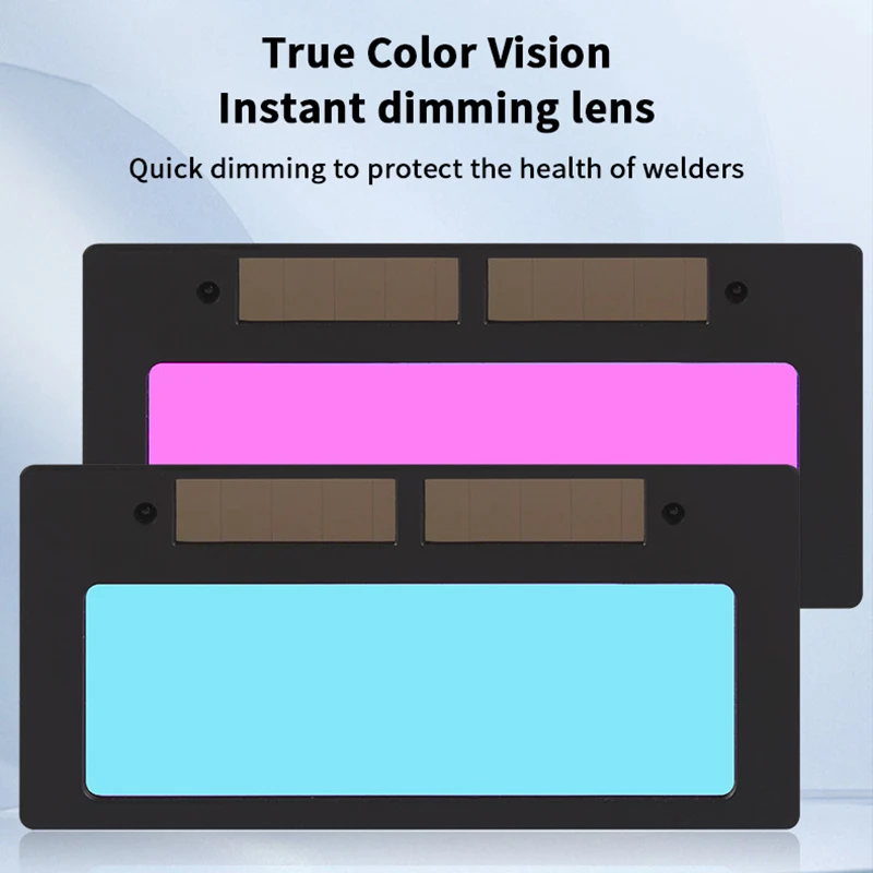 Solar Auto Darkening Welding Lens Welding Glasses Solar Powered Welding Helmet Goggles Welding Helmet Mask Accessories