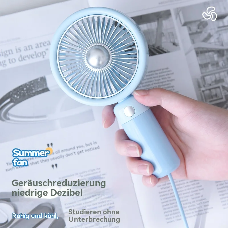 مروحة محمولة مع عمر بطارية ممتد: اختر من بين مجموعة متنوعة من الألوان