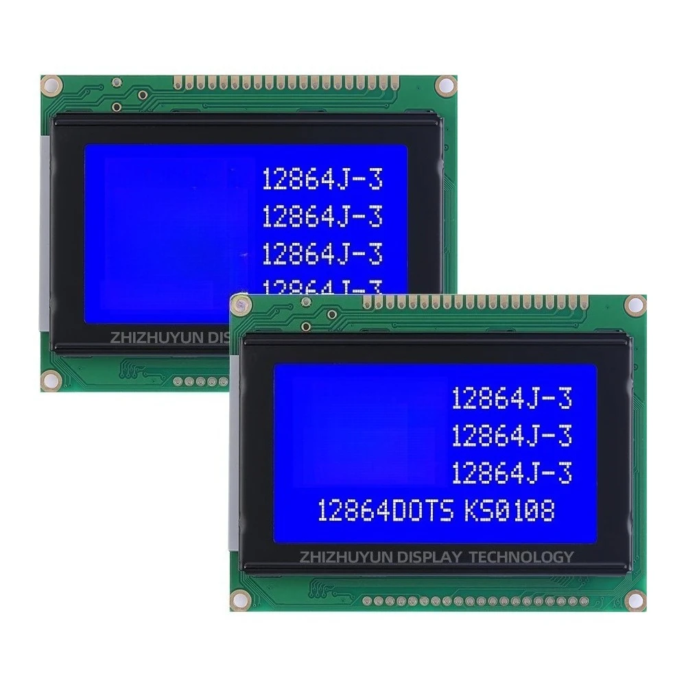 LCM12864J-3 Graphic LCD Display Screen Wistar 20P 93*70Mm Controller SBN0064 12864 Module 5V Power Supply