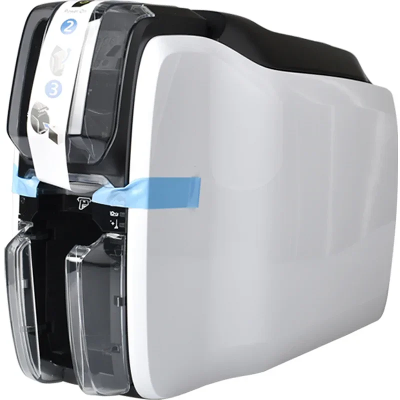 High quality Zebra ZC100 ID Card Printer Flexible and Secure PVC Card Printing Machine Single sided pvc id card printer