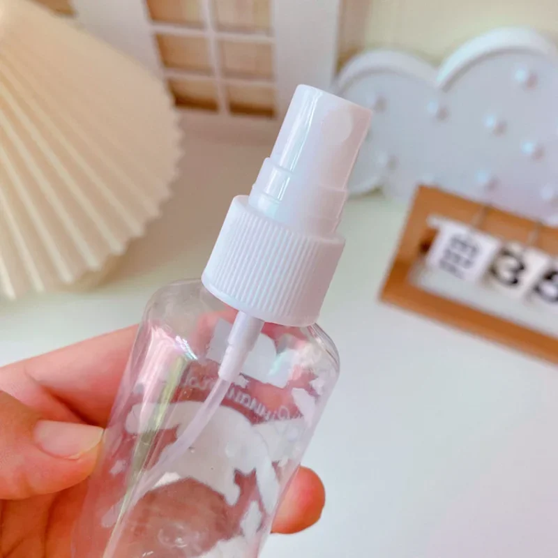 30ml/50ml Snoopy Refillable Bottles Transparent Plastic Perfume Atomizer Cartoon Empty Spray Bottle Portable Travel Accessories