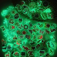 10/20/50pcs lot glowing in dark PVC randon shoe buckles charms accessories decorations for clog wristbands DIY unisex gift