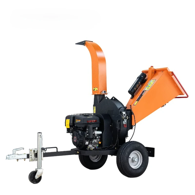 Customized 15HP Wood Chipper,Branch Crusher,High-performance Wood Crusher 12cm Wood Processor Forestry Machinery