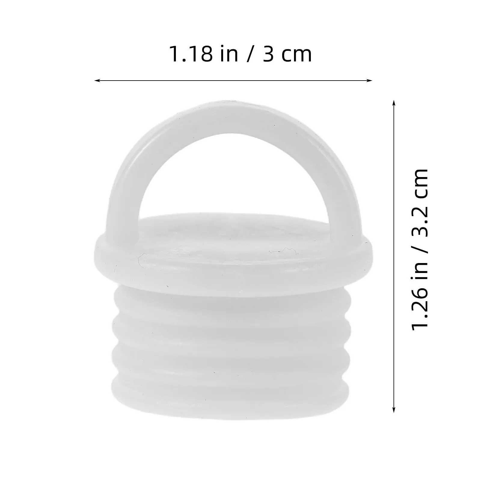 3Pcs Silicone Bucket Stopper 24Mm Mop Bucket Drain Plug Water Overflow Prevention Sealing Cap for Buckets Easy Install