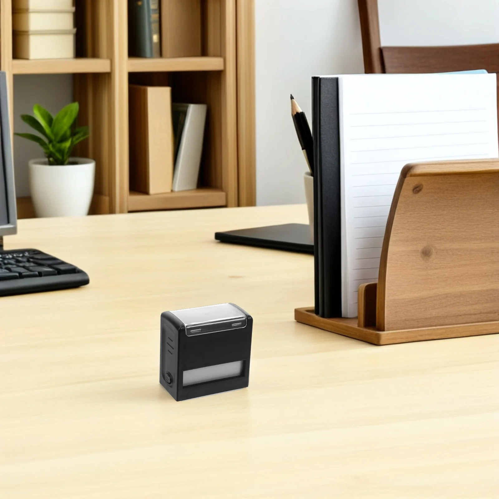 Multi Color Office Stamp Set Rubber Signature Stamps Corporate Business Official Documents Marking Kit