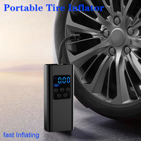 JN8055 Tire Air Pump for Car Motorcycle Bicycle Ball 150PSI 50W LCD Display Digital Portable Inflator Air Compressor