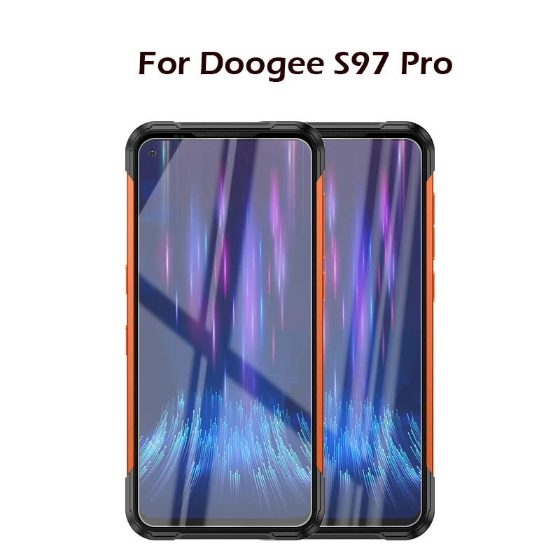 2.5D HD Screen Protector for Doogee S97 Pro S97Pro Tempered Glass for DOOGEE S98 PRO Glass Full Cover Film Anti Scratches