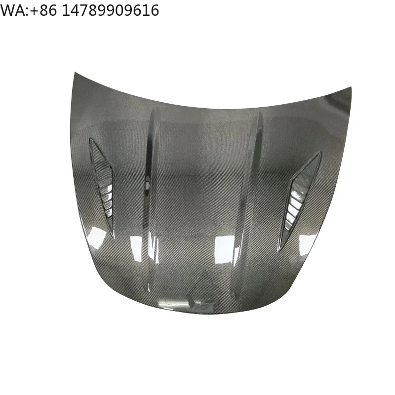 New High Quality  Model 3 Carbon Fiber Hood Screw-On Customizable Body Kit with Screws Universal Fitment