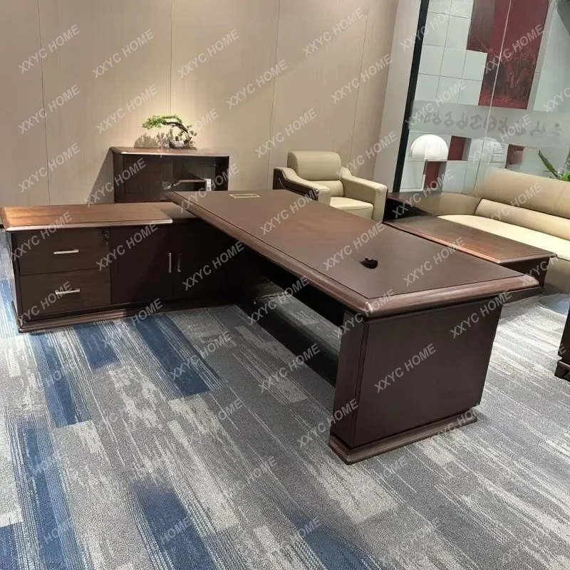 Corner Creativity Computer Desks Storage Boss Secretary Office Desk Quality Mesa De Escritorio Desk