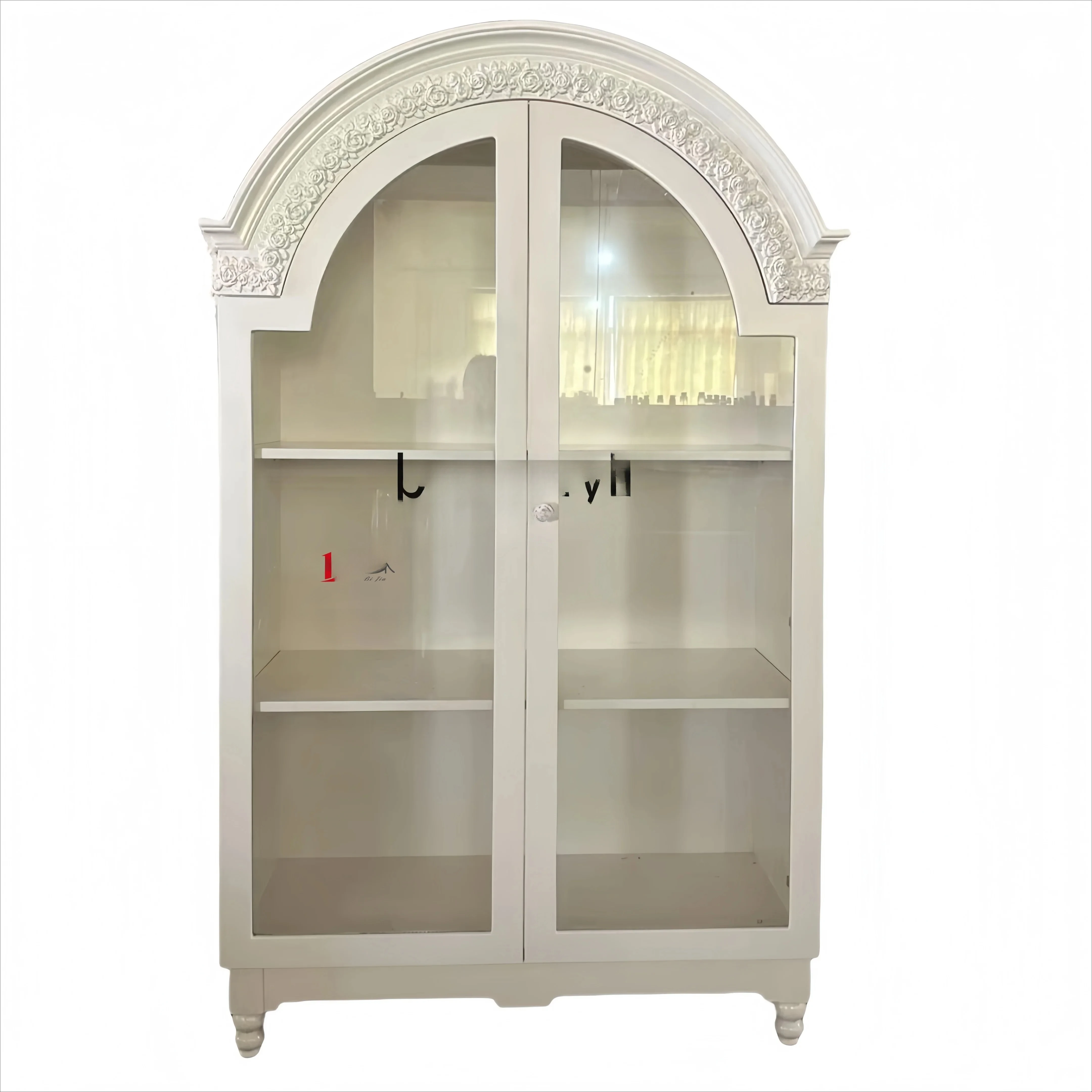 

xzzFrench carved solid wood display bookcase dining side living room storage display bedroom wardrobe