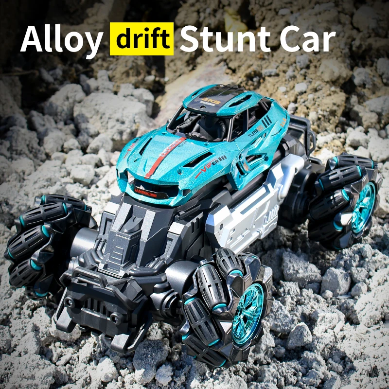 RC Cars 1/14 Remote Control Alloy Stunt Car 20+ Km/h High Speed Off Road Rc Truck All Terrains Toys Racing Car for Boys Girls