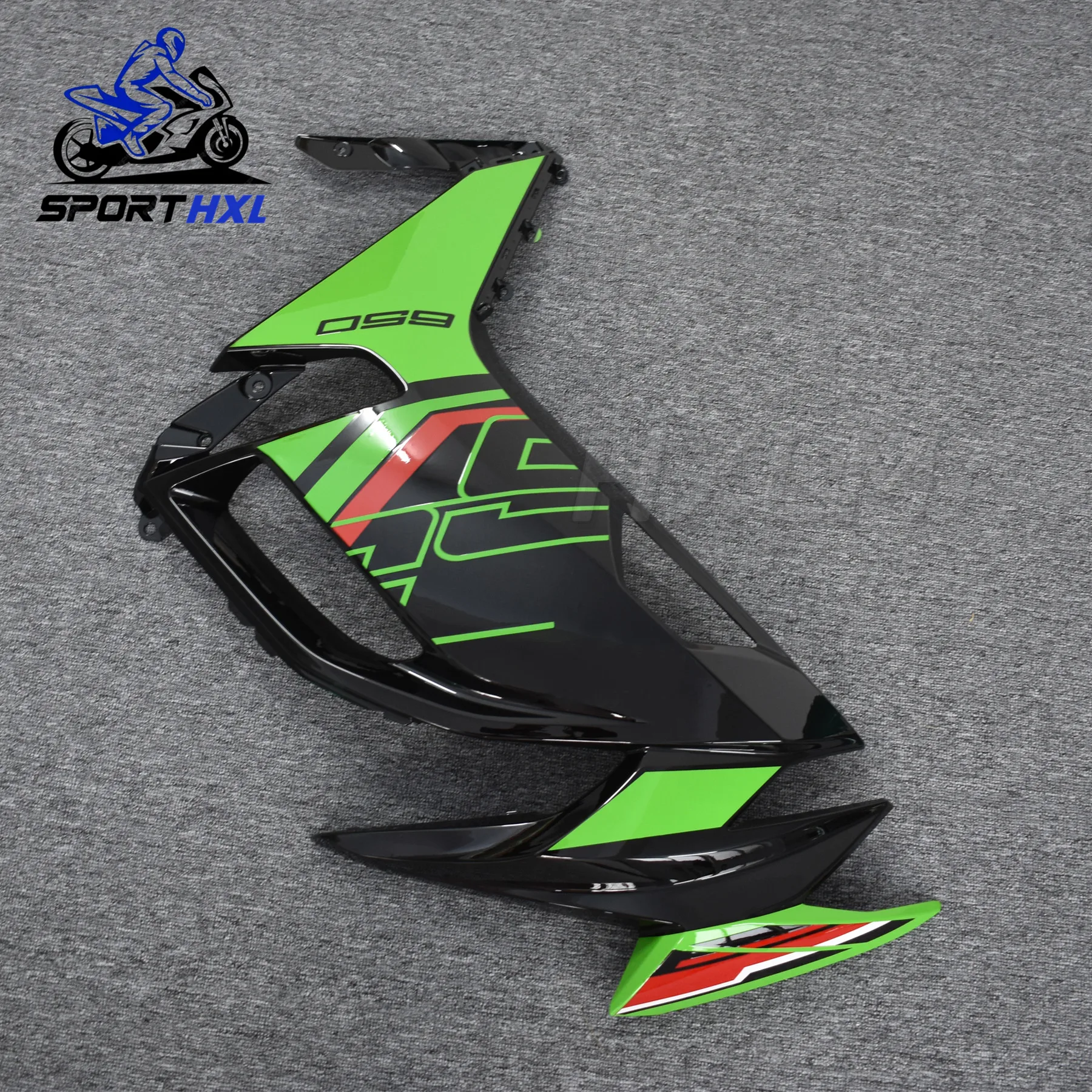

Motorcycle Fit For Kawasaki NINJA650 ER6F ER6N ER-6N 2017 2018 2019 2020 2021 2022 2023 Front Side Panel Mid Fairing