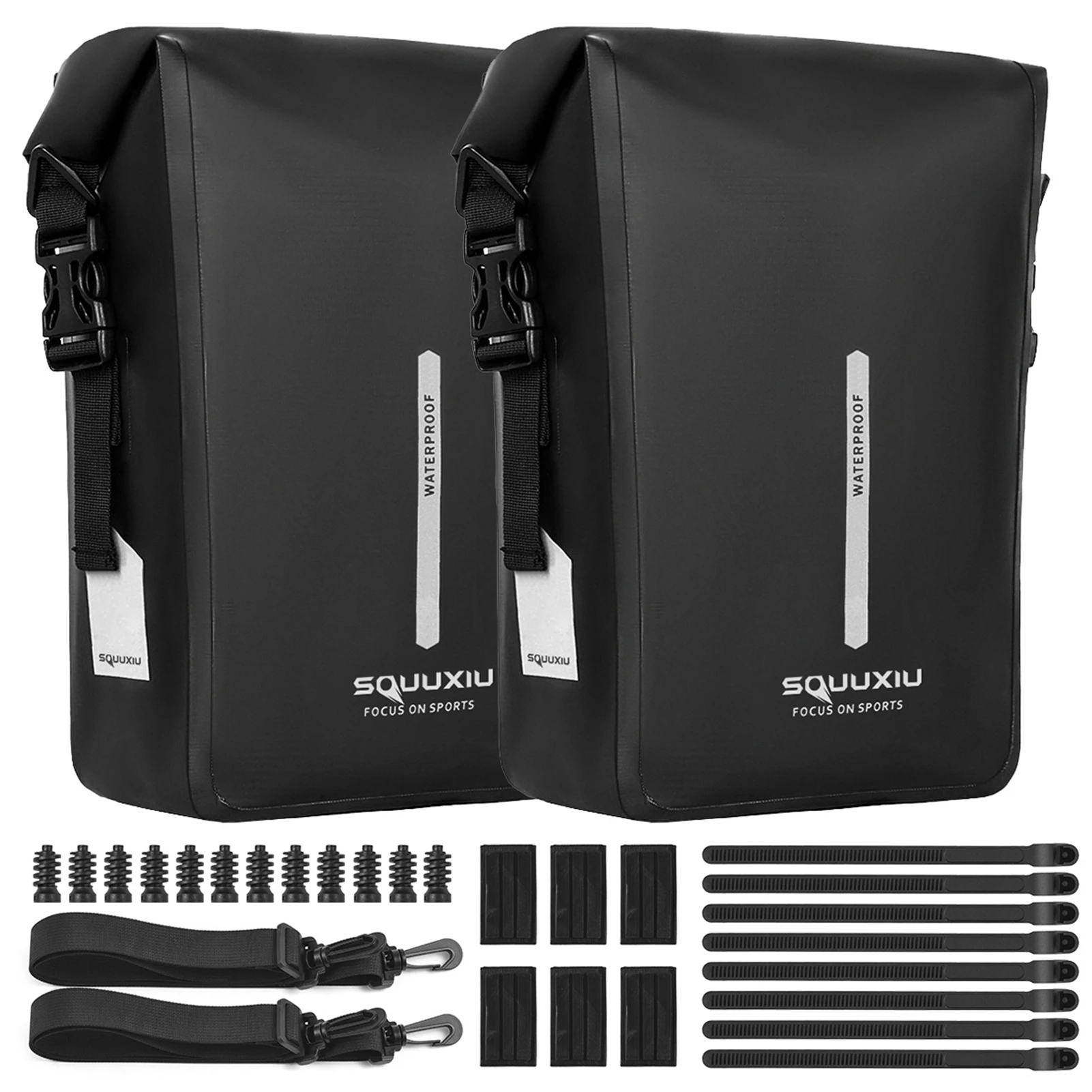 

Велосипедная сумка на переднюю вилку, водонепроницаемая, для перевозки снаряжения, сумка на плечо, сумка на велосипедный багажник, водонепроницаемая сумка на велосипедный багажник