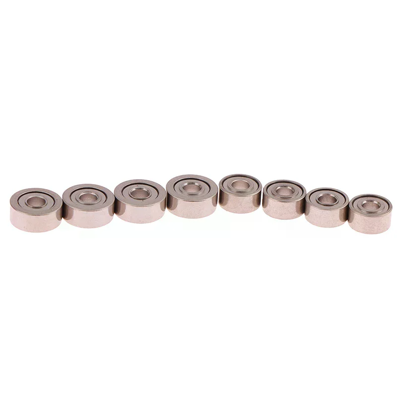 12pcs Accessory Mini 4wd Bearings Retrofit Parts 520/620/830 Bearing for S2 Ma Tamiya Yang Kai War Dragon Chassis/ Guide