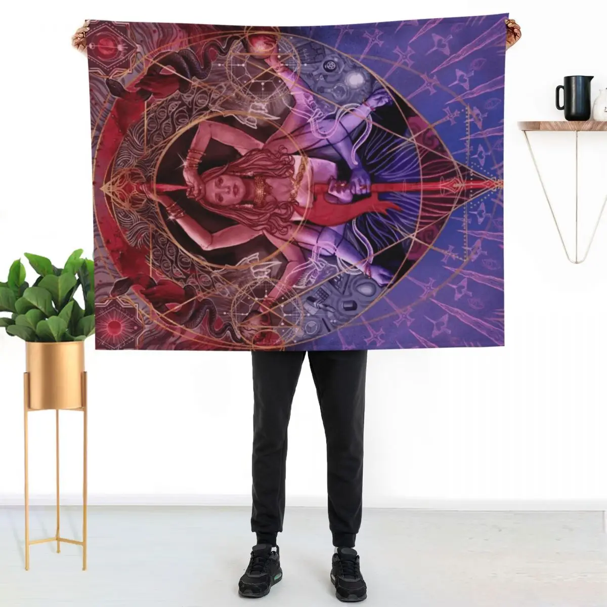 Queen of Slayers Throw Blanket Plush Thermals For Travel valentine gift ideas Winter beds wednesday Luxury Designer Blankets