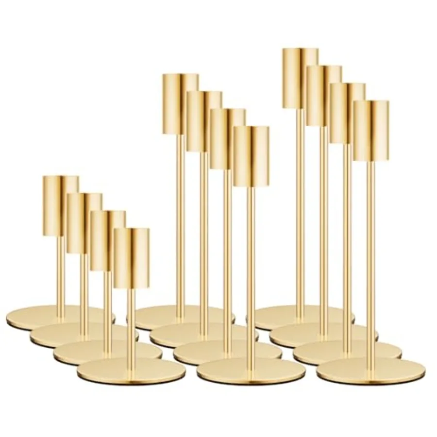 

Подсвечники для конических свечей оптом, декоративные подсвечники для стола или камина, центральное украшение для свадебного или праздничного стола