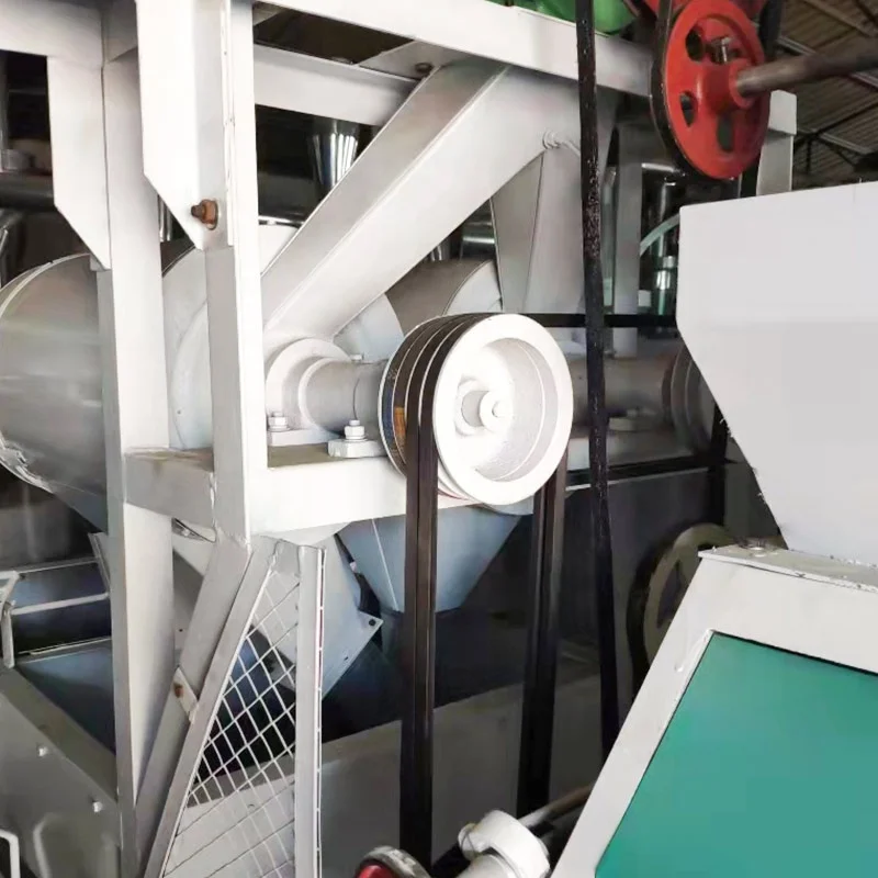 완전 자동 사이즈50 콤팩트 브라질 20톤 태양광 6년 35등급 1급 옥수수 곡물 밀가루 제분기