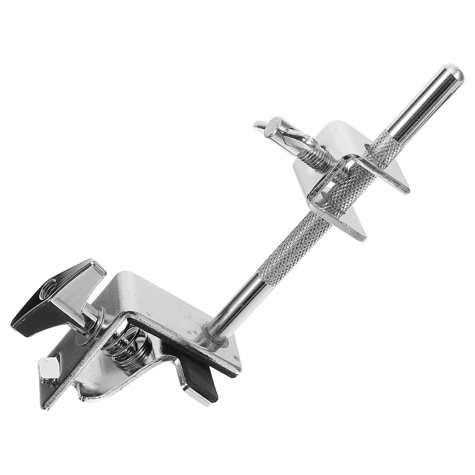 

Cowbell Clamp Adjustable Mount Bracket For Bass Drum Kit Smooth Polished Finish Drum Set Accessory Cowbell Holder Clip