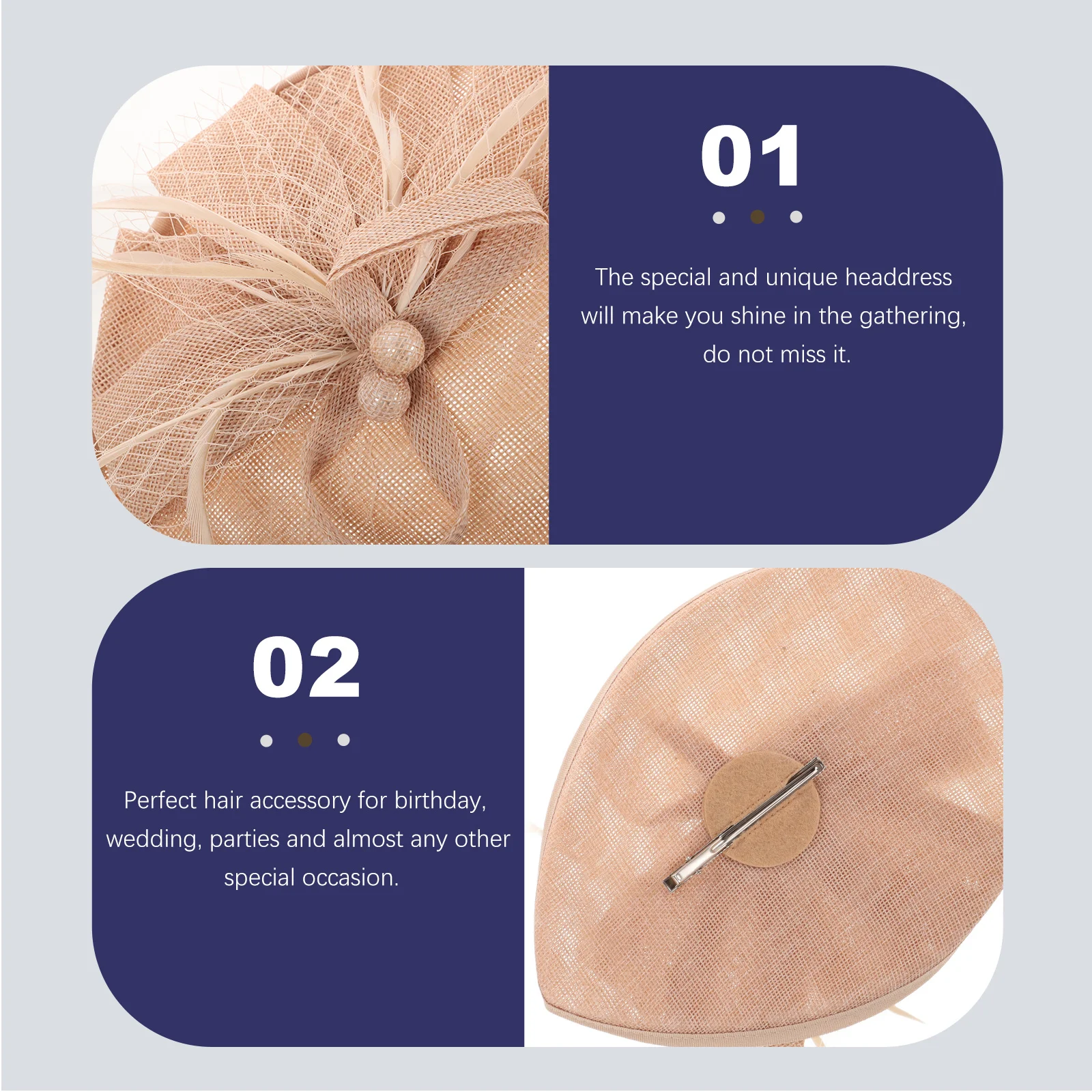 

1Pcs Veil Flower Hair Band Durable Party Headdress Ideal for Weddings Birthdays Parties Photo Prop Veil Hair Band