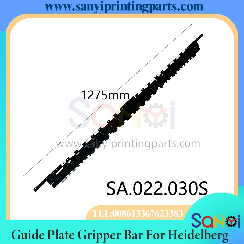 F2.022.030S SA.022.030S Front Lay Sheet Guide Plate Gripper Bar for Heidelberg CD102 XL105 Offset Printing Machine Parts