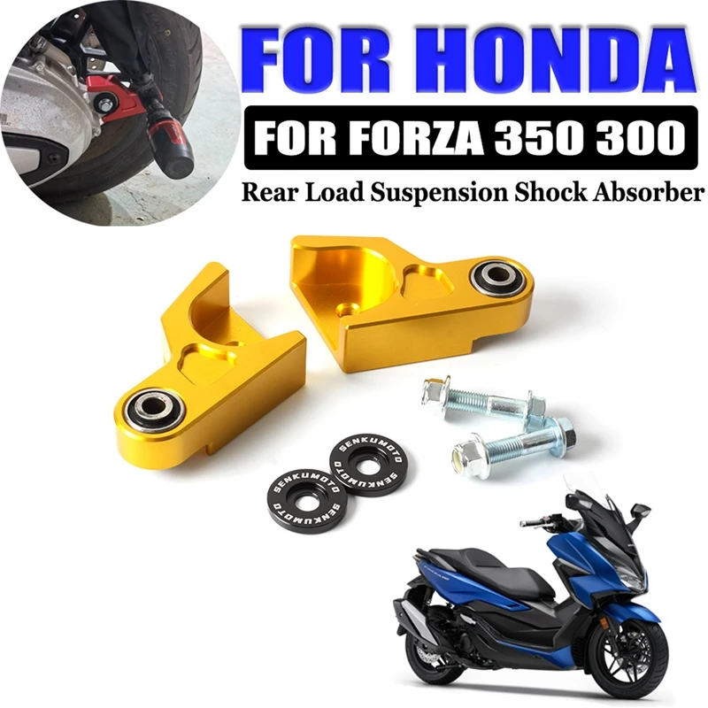 For Honda ADV350 FORZA 350 GTR FORZA350 NSS350 Motorcycle Shock Absorber Rear Suspension Lowering Link Kit image 6