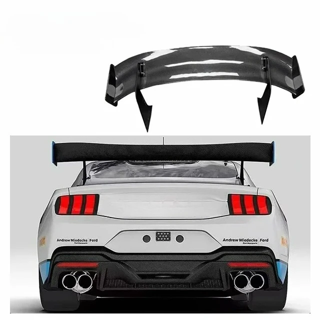 

Performance-Oriented FORFord Mustang Rear Spoiler Carbon Fiber 2024