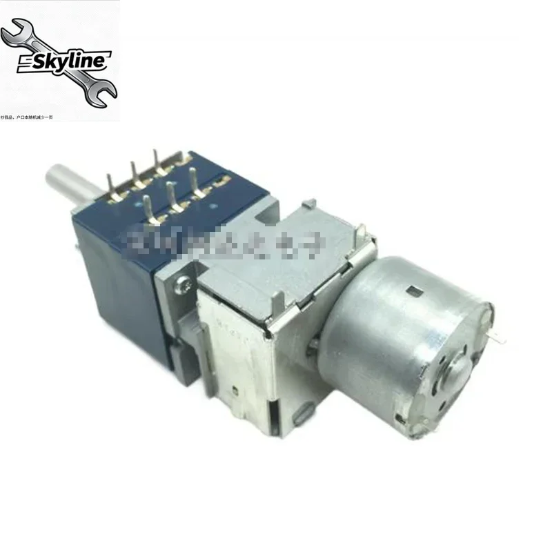 ALPS RK27 Model Dual Potentiometer Motor Volume Amplifier 5K 10K 20K 50K 100K for Audio Equipment