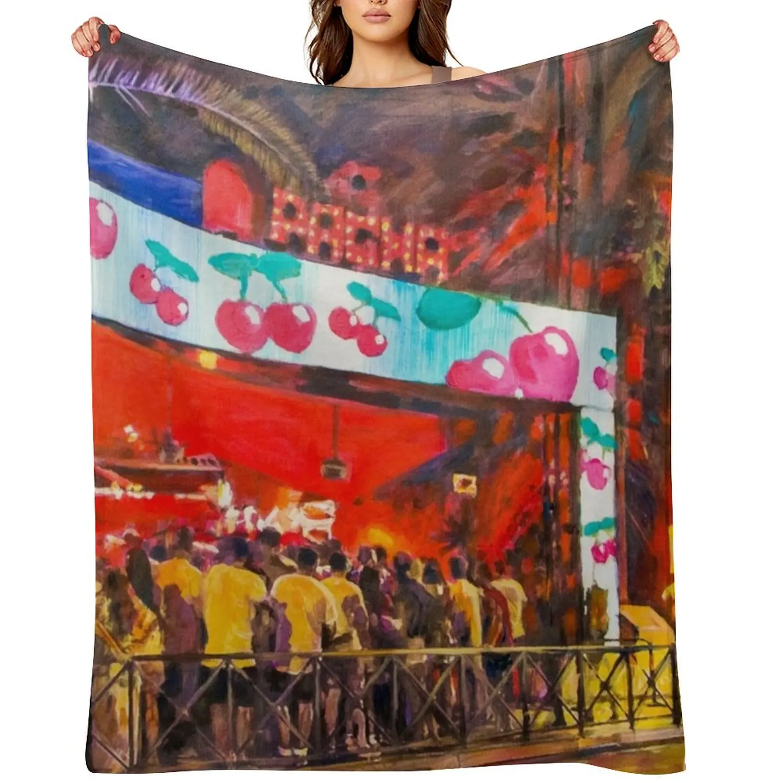 Pacha Nightclub, manta de Ibiza, ropa de cama de felpa para bebé, mantas gruesas de lujo