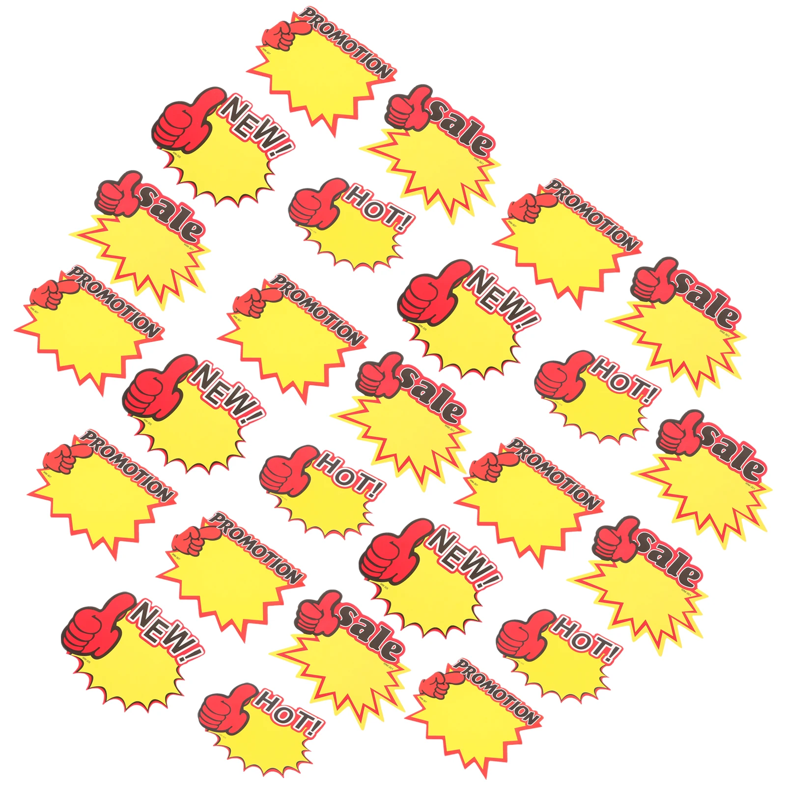 

200 Pcs Price Tags Labels Paper Small Sticky Advertising Signs Cards Vegetable Fruit Retail Store Supermarket Display
