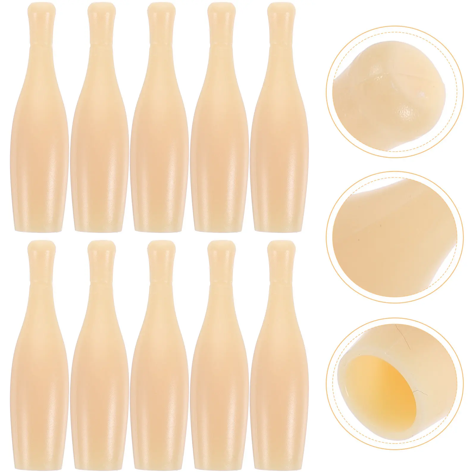 

20Pcs Desktop Bowling Game Replacement Balls Mini Tabletop Bowling Set Hard Wear-Resistant for Family Party Game Use