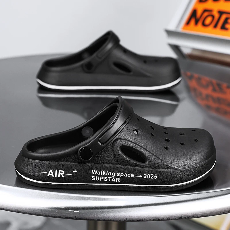 Men Slippers Home EVA High Quality Soft Bathroom  Luxury House Women Sandals Brand Design Casual Beach Indoor Unisex Non Slip