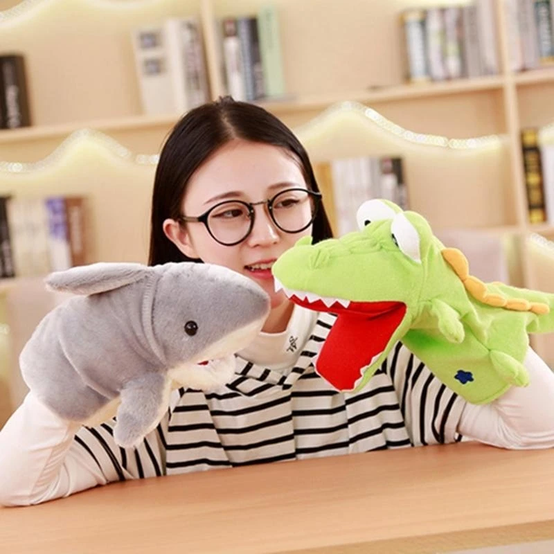 Cartoon Handy Puppet พัฒนาของขวัญอัจฉริยะสำหรับผู้ใหญ่และเด็ก 15UB