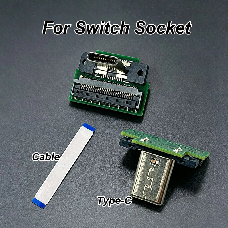 1PCS High Quality For NS Switch Game Console Type-C Charging Dock Interface Transmission Power Socket Cable Accessory