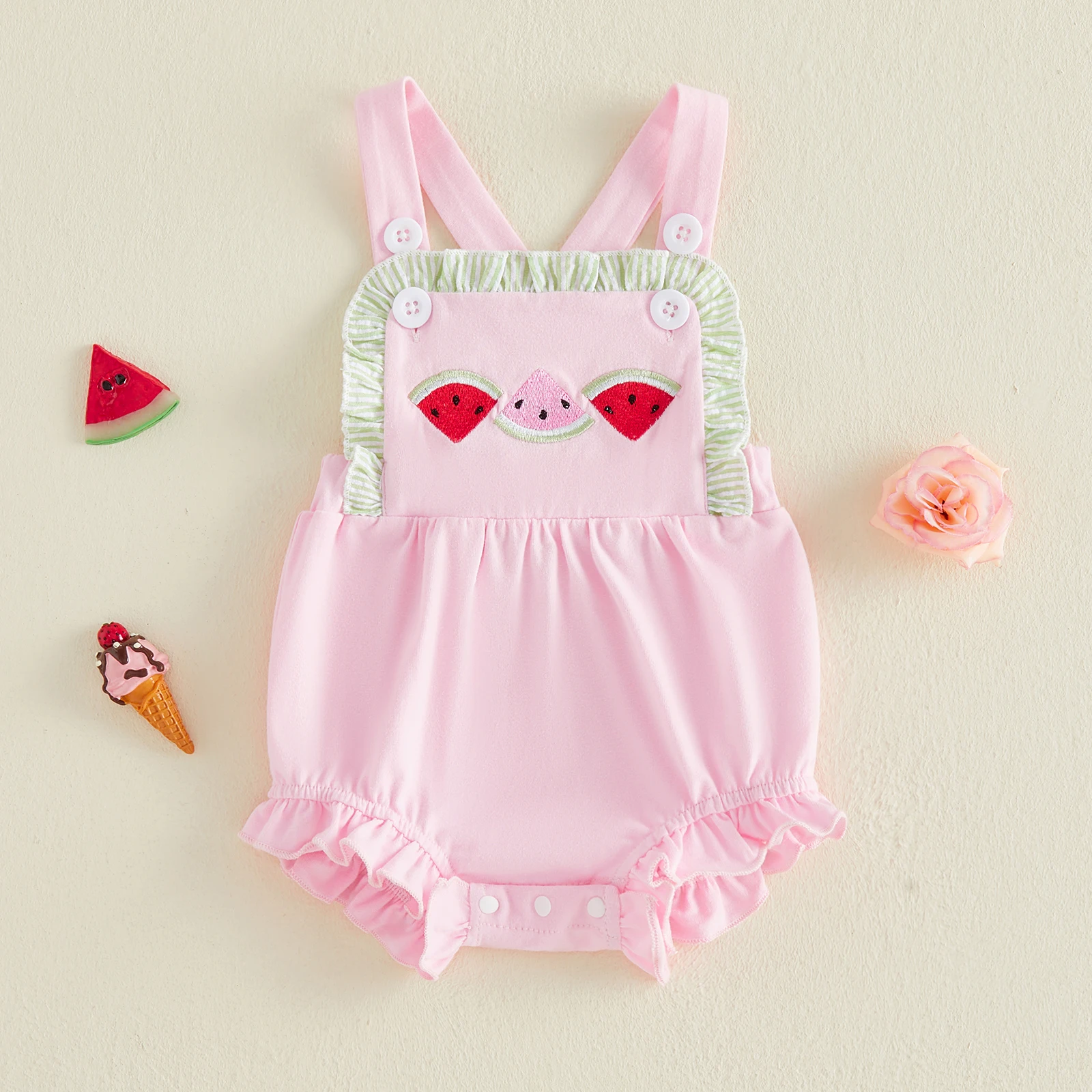 macacao-de-verao-para-bebe-menina-casual-com-bordado-de-melancia-e-detalhes-listrados-decote-quadrado-sem-mangas