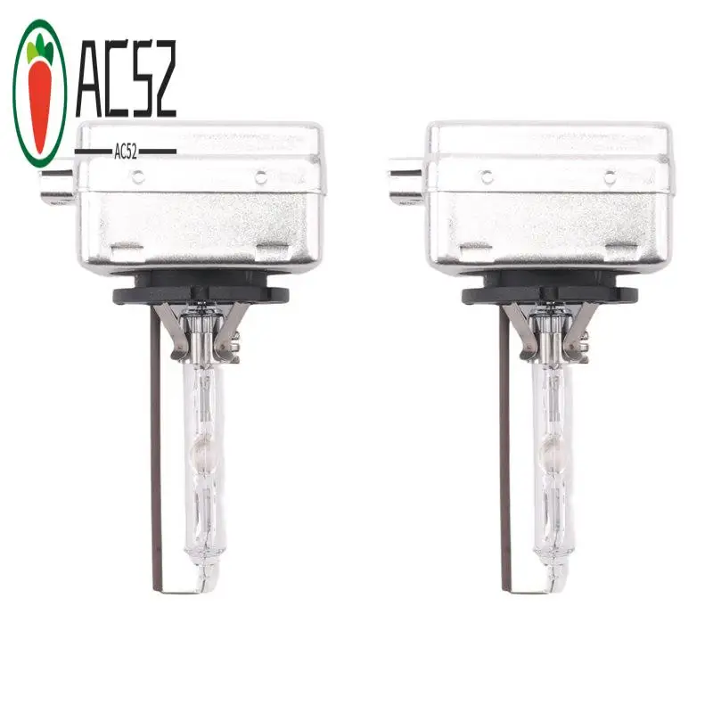 AC52-2Pcs D1S 6000K HID Xenon Headlight Bulbs Set 63217162862 For BMW E90 E92 F07 X3 X4 F25 F26 X5 F15 Z4 E89 Mini Cooper