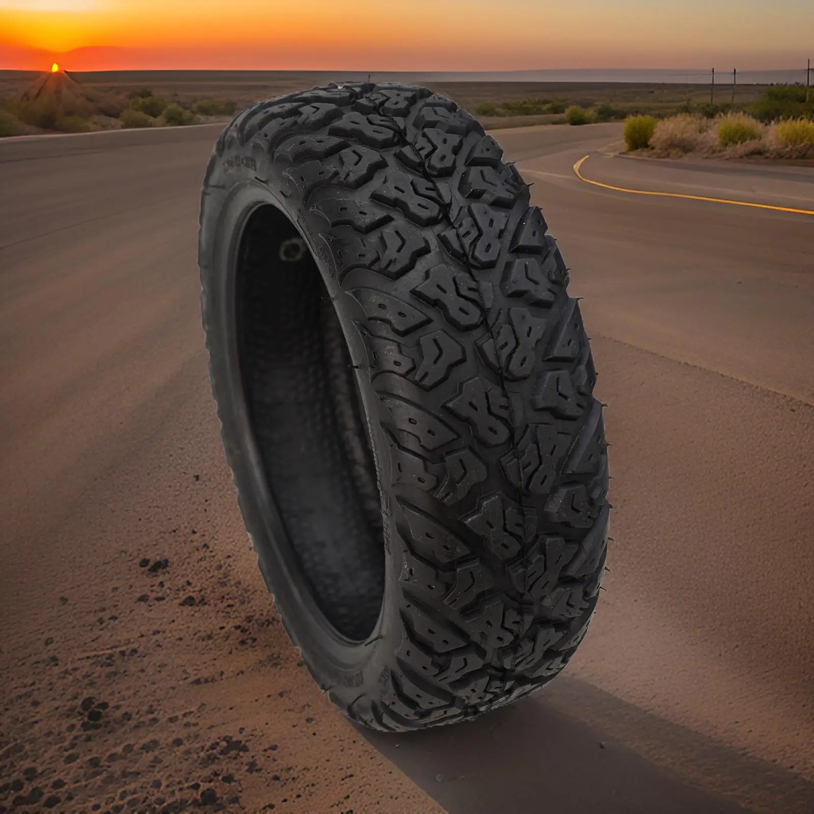 Upgrade your scooter\'s performance with a practical 10x2 506 5 Tubeless Tyre for Ninebot Max G30 Electric Scooter