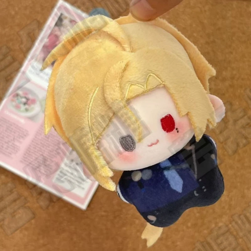10cm anime jogo zenless zona zero kawaii cosplay algodão boneca estrela do mar corpo hugo vlad mini macio plushies brinquedo figuras fãs presentes